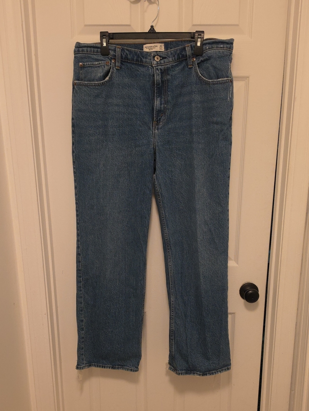 Abercrombie & Fitch Womens 33R 90s Relaxed Jean High Rise